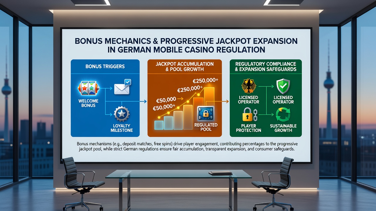 Darstellung der Expansion progressiver Jackpots durch Bonusmechanismen in regulierten mobilen Umgebungen