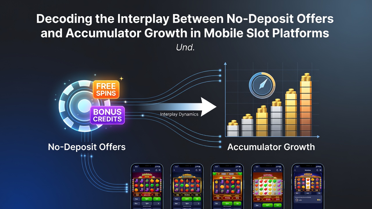 Visualisierung des Akkumulatorwachstums durch No-Deposit-Angebote in progressiven mobilen Slots